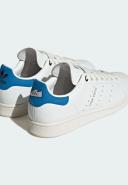 adidas-Stan Smith Shoes-Women-Core White / Blue Bird / Core Black-5.5