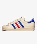 Adidas Superstar 82 Cloud White/ Blue Dawn/ Red