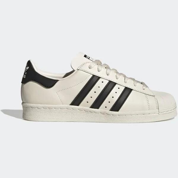 Adidas Superstar 82 Mens White Black Classic Trainers - 12 UK