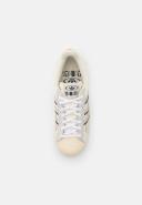 Adidas Superstar Cloud White / Aluminium / Vivid Red - Size 12
