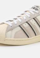 Adidas Superstar Cloud White / Aluminium / Vivid Red - Size 12