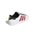 Adidas Superstar Cloud White Outlined Red Stripes