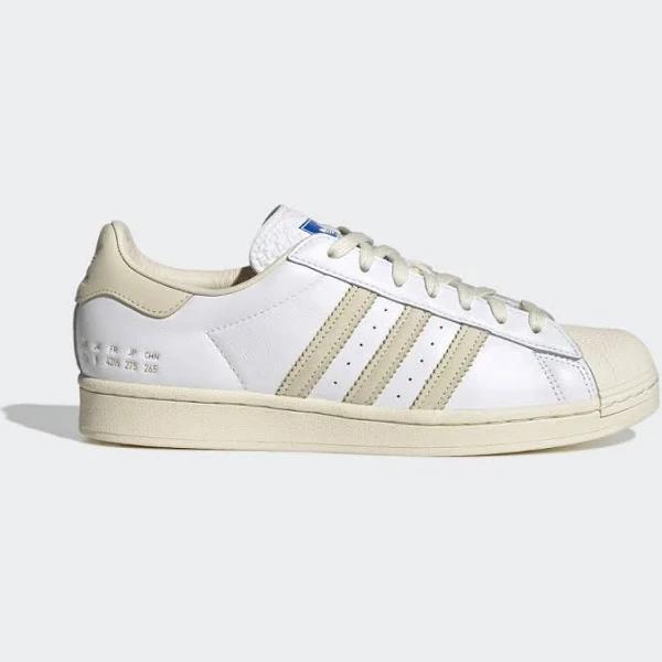 Adidas Superstar Cream White Size Tag