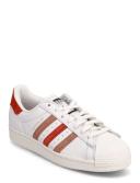 adidas-Superstar Shoes-Men-Crystal White / Preloved Red / Clay Strata-M 6 / W 7