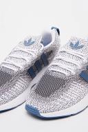 Adidas Swift Run 22 Shoes White / Altered Blue / White 8 - Men Lifestyle Trainers