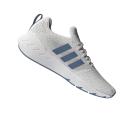 Adidas Swift Run 22 Shoes White / Altered Blue / White 8 - Men Lifestyle Trainers