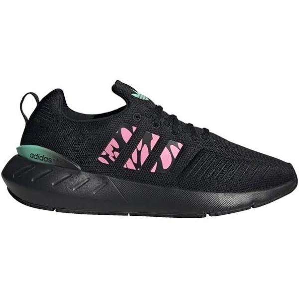 Adidas Swift Run 22 Womens Running Shoes Black/Pink US 8