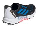 Adidas Terrex Agravic Flow 2 Trail Running Shoes - Core Black/Blue Rush/Turbo