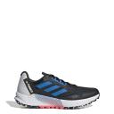 Adidas Terrex Agravic Flow 2 Trail Running Shoes - Core Black/Blue Rush/Turbo