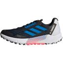 Adidas Terrex Agravic Flow 2 Trail Running Shoes - Core Black/Blue Rush/Turbo