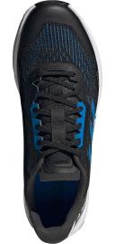 Adidas Terrex Agravic Flow 2 Trail Running Shoes - Core Black/Blue Rush/Turbo
