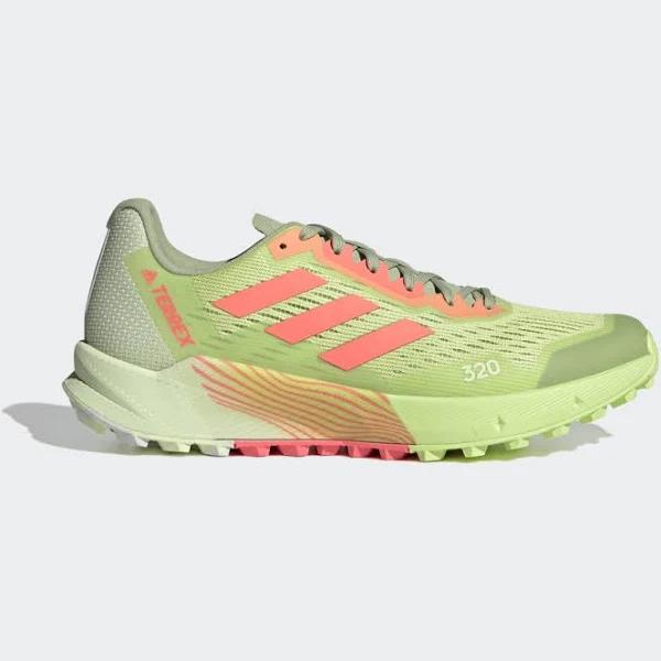 Adidas Terrex Agravic Flow 2 Trail Running Shoes Pulse Lime/Turbo/White