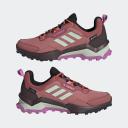adidas-Terrex AX4 GORE-TEX Hiking Shoes-Women-Wonder Red / Linen Green / Pulse Lilac-9