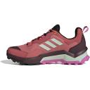 adidas-Terrex AX4 GORE-TEX Hiking Shoes-Women-Wonder Red / Linen Green / Pulse Lilac-9