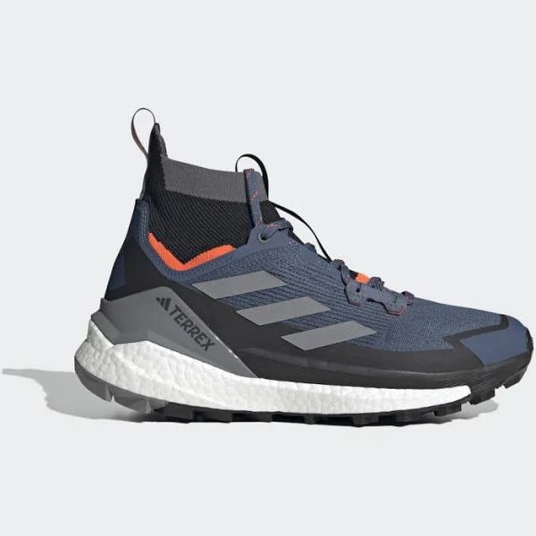 adidas-Terrex Free Hiker 2.0 Hiking Shoes-Men-Wonder Steel / Grey Three / Legend Ink-9
