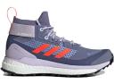 Adidas Terrex Free Hiker GORE-TEX Charcoal Glow Blue (Women's)
