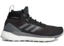 Adidas Terrex Free Hiker GORE-TEX Charcoal Glow Blue (Women's)