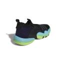 Adidas Trae Young 2.0 Shoes Black / Team Solar Green 7 - Unisex Basketball Trainers
