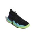 Adidas Trae Young 2.0 Shoes Black / Team Solar Green 7 - Unisex Basketball Trainers