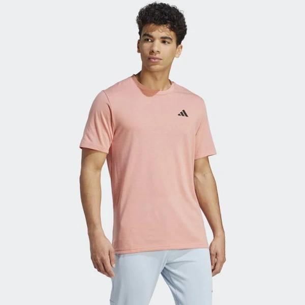 adidas-Train Essentials Feelready Training Tee-Men-Wonder Clay / Black-3XL