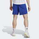 adidas-Train Icons 3-Stripes Training Shorts-Men-Lucid Blue-M 5"