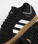 Adidas Tyshawn Shoes Black / White / Gold Metallic 11 - Men Skateboarding Trainers