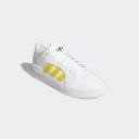 adidas-Tyshawn Shoes-Men-Cloud White / Yellow / Gold Metallic-10