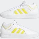 adidas-Tyshawn Shoes-Men-Cloud White / Yellow / Gold Metallic-10