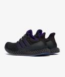 Adidas Ultra 4D Core Black/ Team Colleg Purple/ Semi Impact Orange