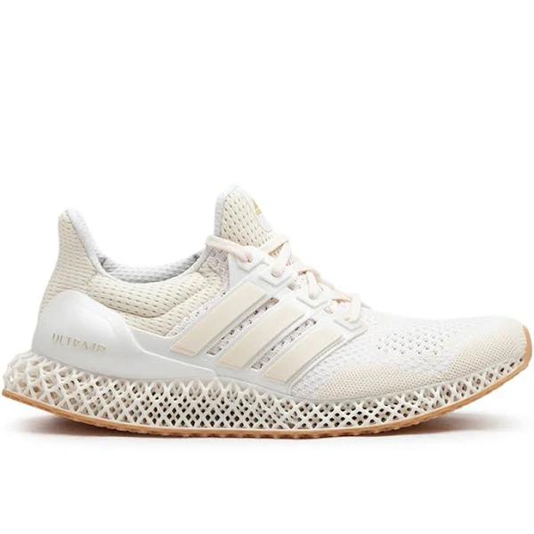 Adidas Ultra 4D Wonder White/ Wonder White/ Gold Metallic