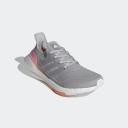 Adidas Ultra Boost 21 Grey Screaming Orange (Women's)