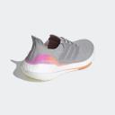 Adidas Ultra Boost 21 Grey Screaming Orange (Women's)