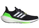 Adidas Ultra Boost 22 Core Black Solar Green