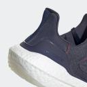 Adidas Ultra Boost 22 Denim Shadow Navy Vivid Red