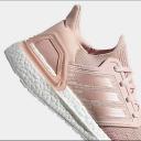 Adidas Ultraboost 20 Shoes - Size 9 - Blue spirit/true orange/sharp