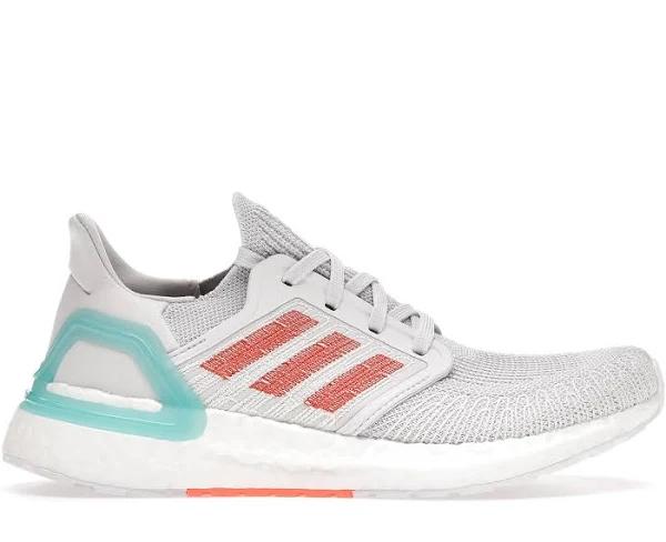 Adidas Ultraboost 20 Shoes - Size 9 - Blue spirit/true orange/sharp