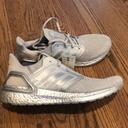 Adidas Ultraboost 20 'Silver Metallic' Mens Sneakers - Size 11.5
