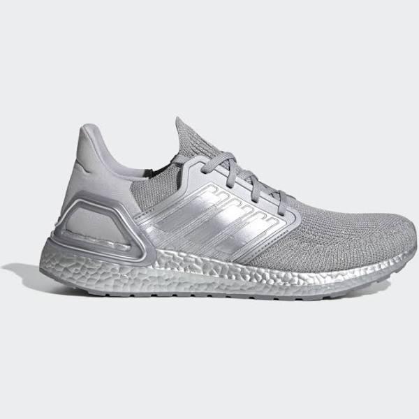 Adidas Ultraboost 20 'Silver Metallic' Mens Sneakers - Size 11.5