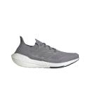 Adidas Ultraboost 21 Grey Men's Running Shoes, Size: 12.5