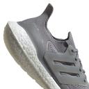 Adidas Ultraboost 21 Grey Men's Running Shoes, Size: 12.5