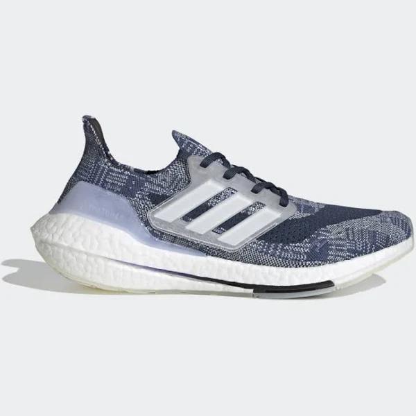 Adidas Ultraboost 21 Primeblue Shoes Navy Blue White - 37(1/3)