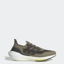 adidas-Ultraboost 21 Shoes-Men-Orbit Green / Core Black / Acid Yellow-9.5
