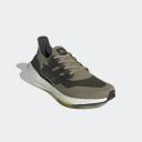 adidas-Ultraboost 21 Shoes-Men-Orbit Green / Core Black / Acid Yellow-9.5