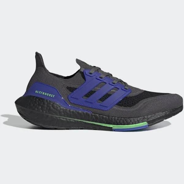 adidas-Ultraboost 21 Shoes-Men-Orbit Green / Core Black / Acid Yellow-9.5