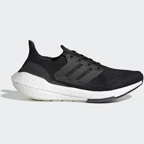adidas-Ultraboost 21 Shoes-Women-Core Black / Core Black / Grey Four-11