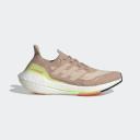 Adidas Ultraboost 21 Womens Shoes - Size 10 - Ash pearl/white/halo Ivory