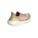 Adidas Ultraboost 21 Womens Shoes - Size 10 - Ash pearl/white/halo Ivory