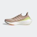 Adidas Ultraboost 21 Womens Shoes - Size 10 - Ash pearl/white/halo Ivory
