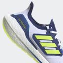 adidas-Ultraboost 22 Shoes-Men-Cloud White / Solar Yellow / Blue-10.5