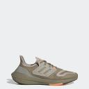 Adidas Ultraboost 22 Shoes - Size 14 - Orbit green/metallic GREY/BEAM Orange